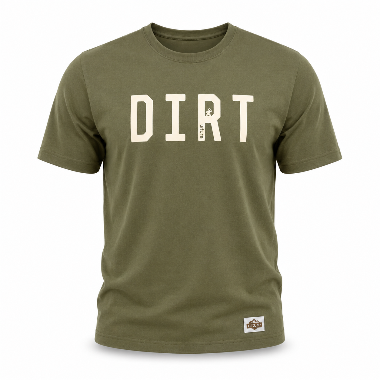 Urture Logo T-Shirt, DIRT
