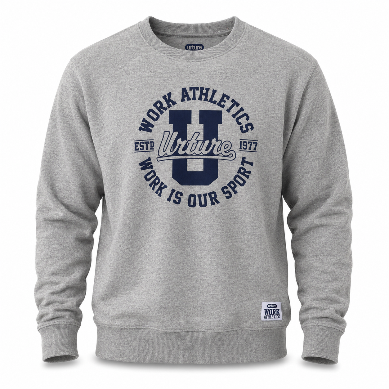 Logo Crew Sweatshirt, Work Athletics U