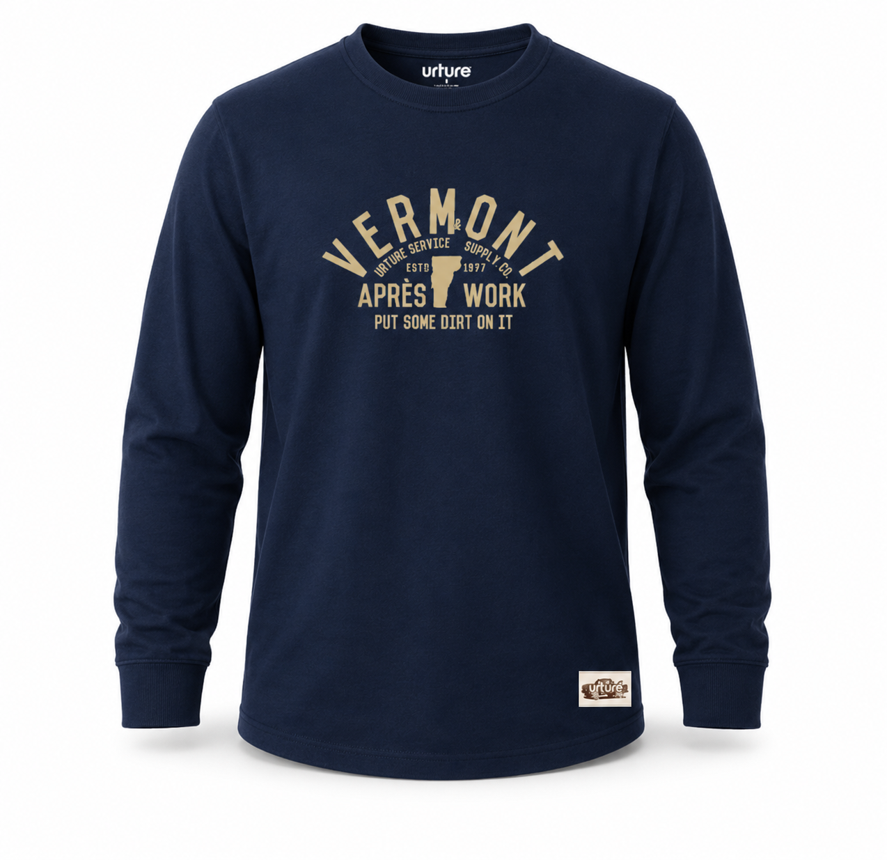Logo Long Sleeve T-Shirt Vermont Apres Work