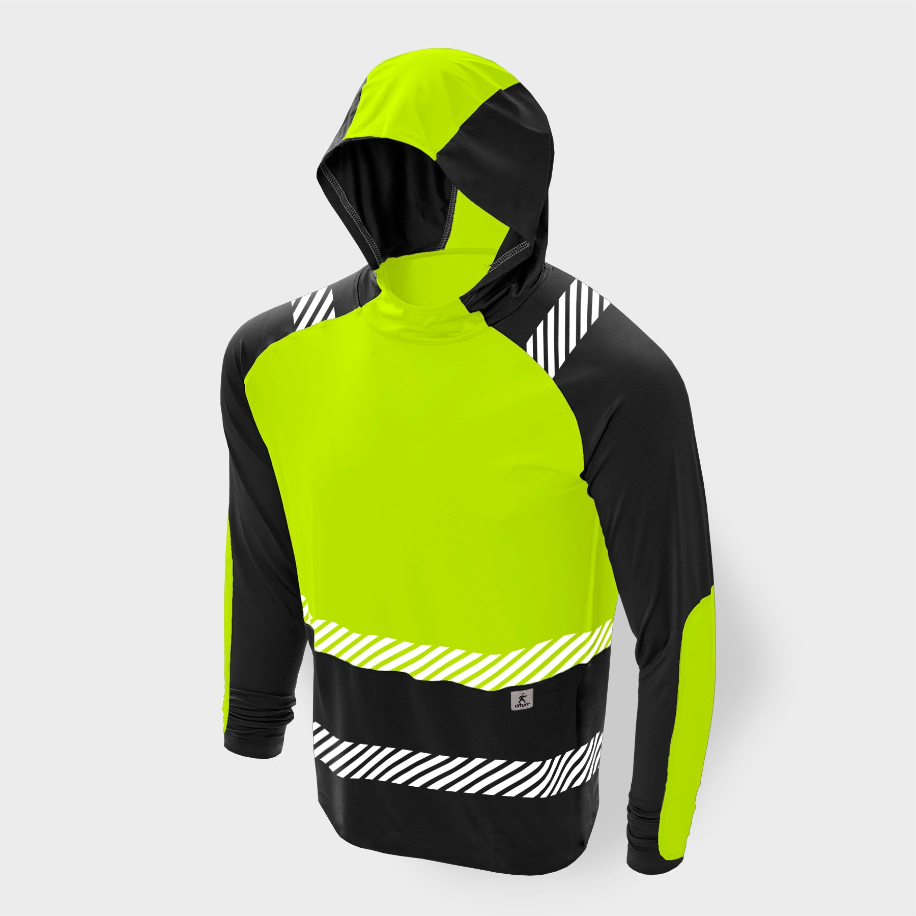 urture® No Vest™ Safety Long Sleeve Tee Hoodie