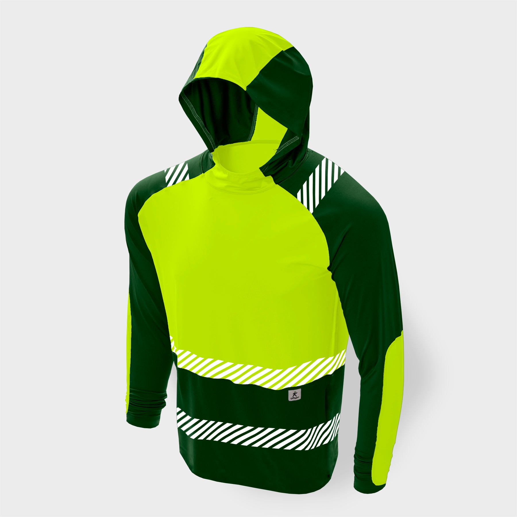 urture® No Vest™ Safety Long Sleeve Tee Hoodie