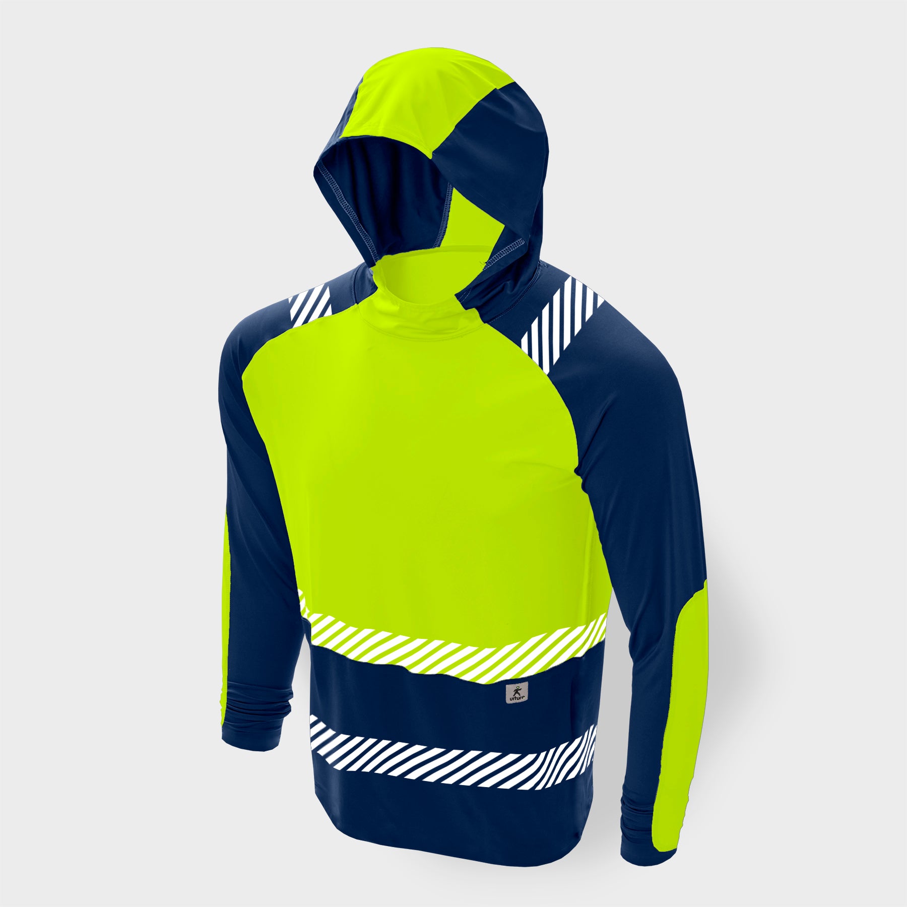 urture® No Vest™ Safety Long Sleeve Tee Hoodie