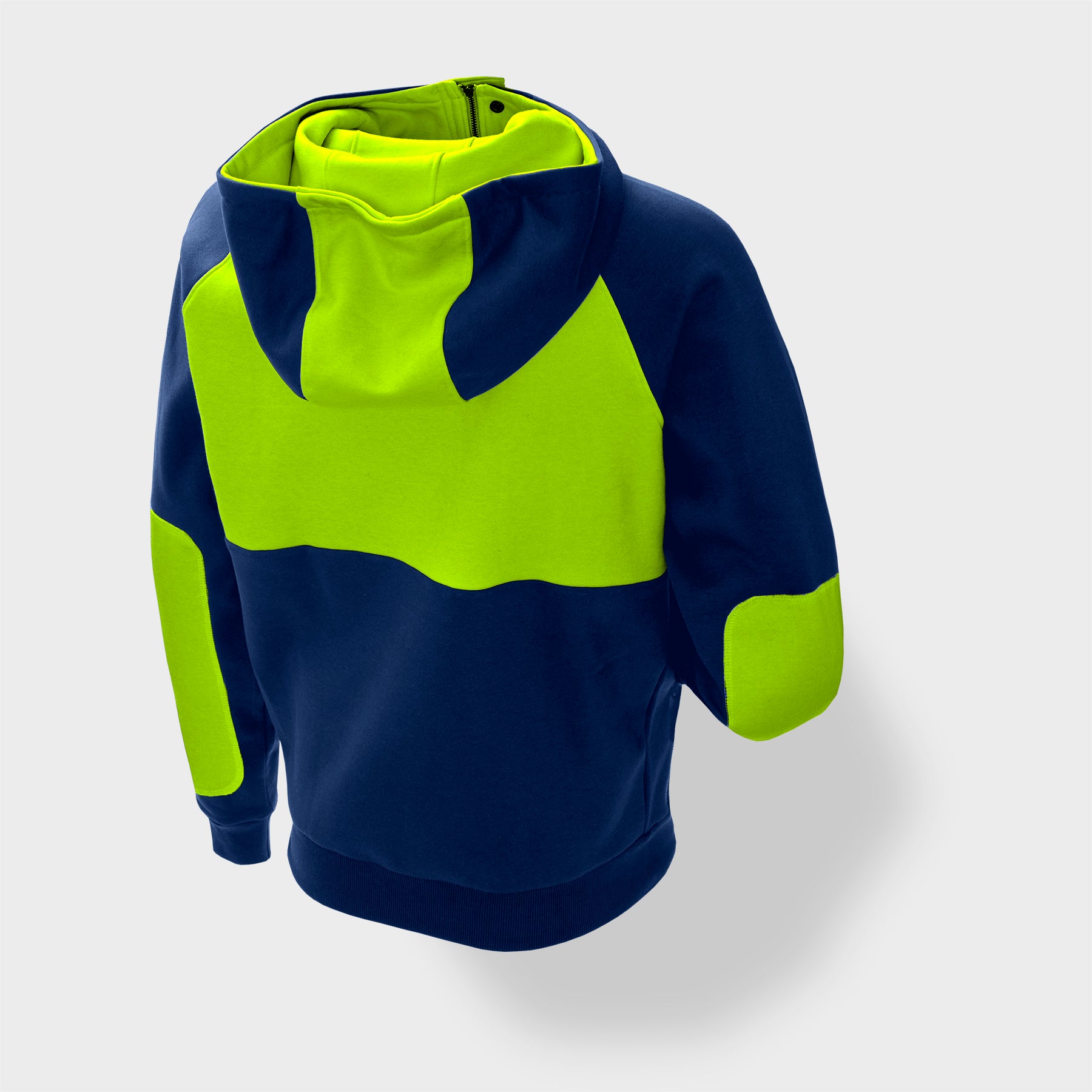 No Vest Line 1/4 Zip Hooded Sweatshirt