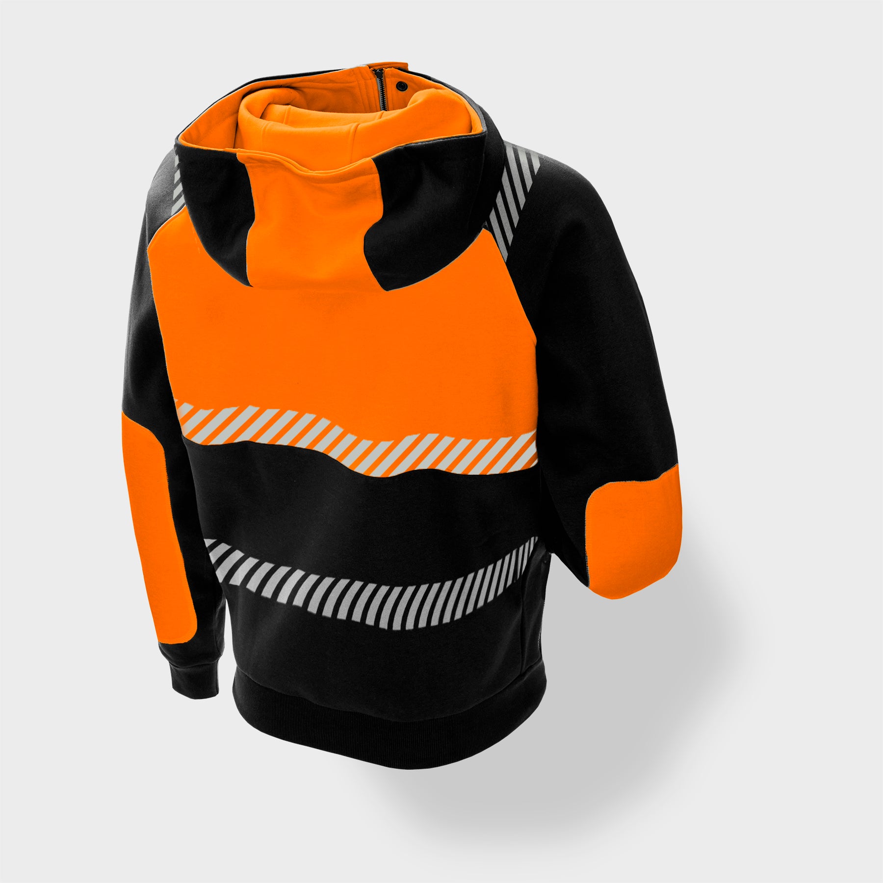 No Vest Line 1/4 Zip Hooded Sweatshirt