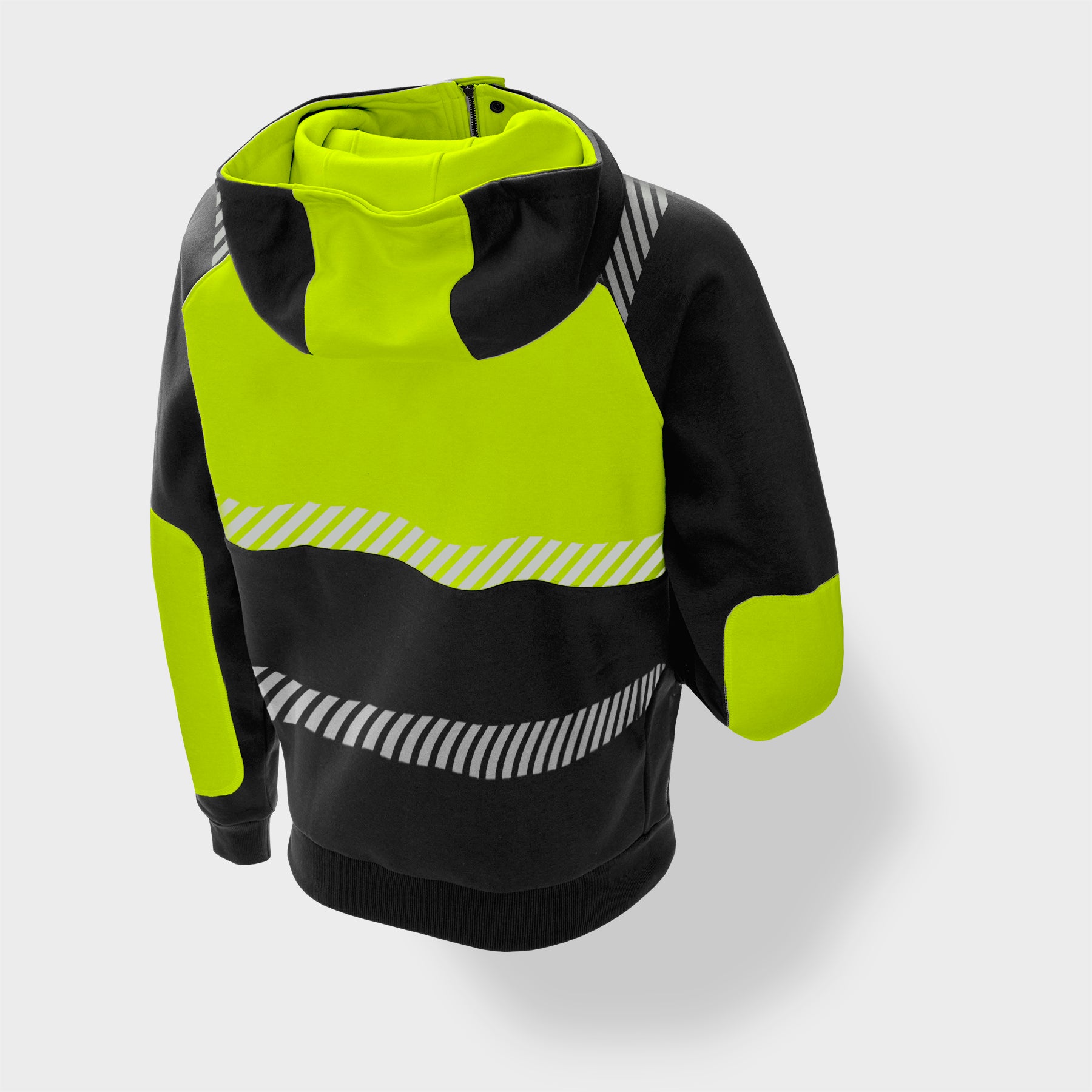 No Vest Line 1/4 Zip Hooded Sweatshirt