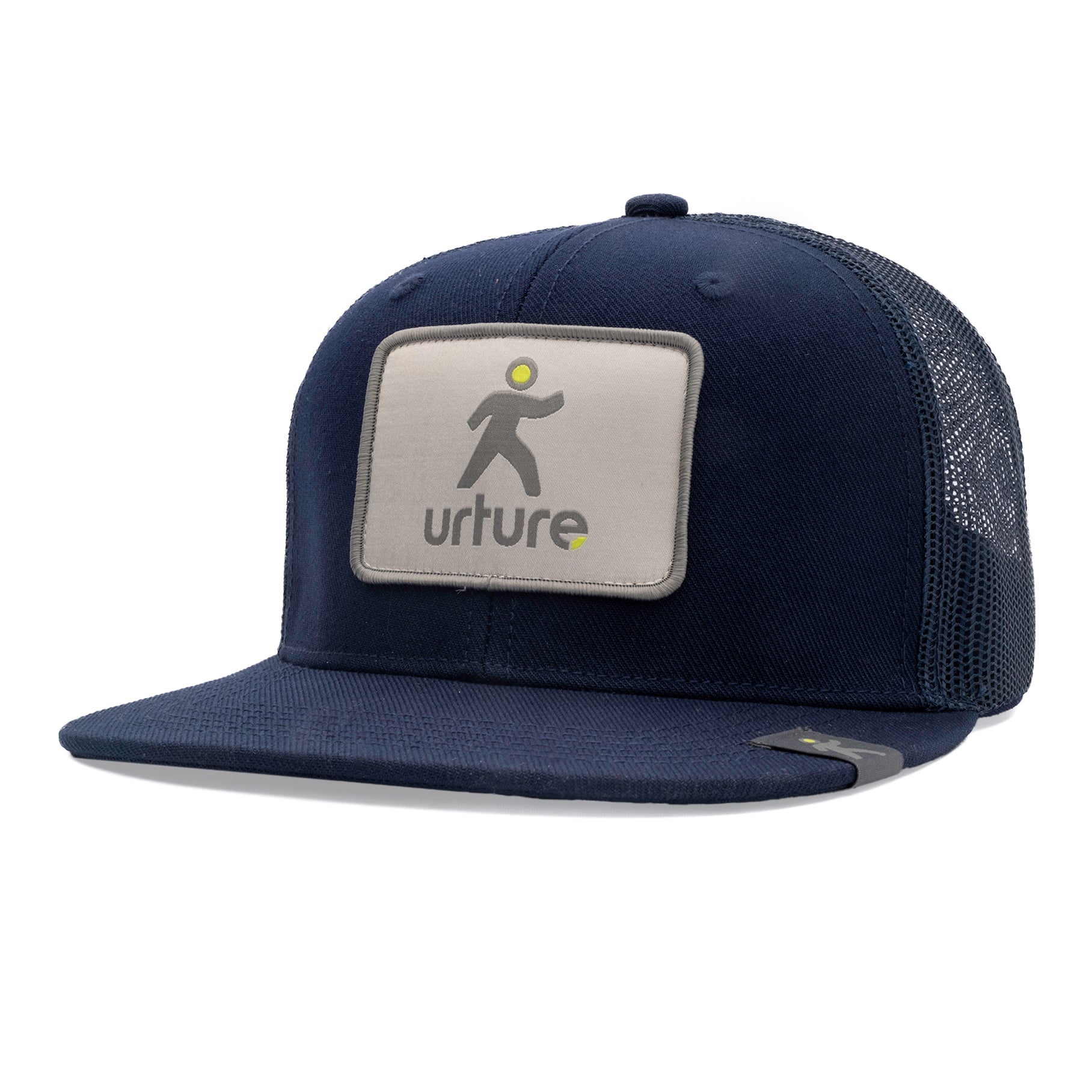 Urture 6 Panel Snap Flatbrim Trucker