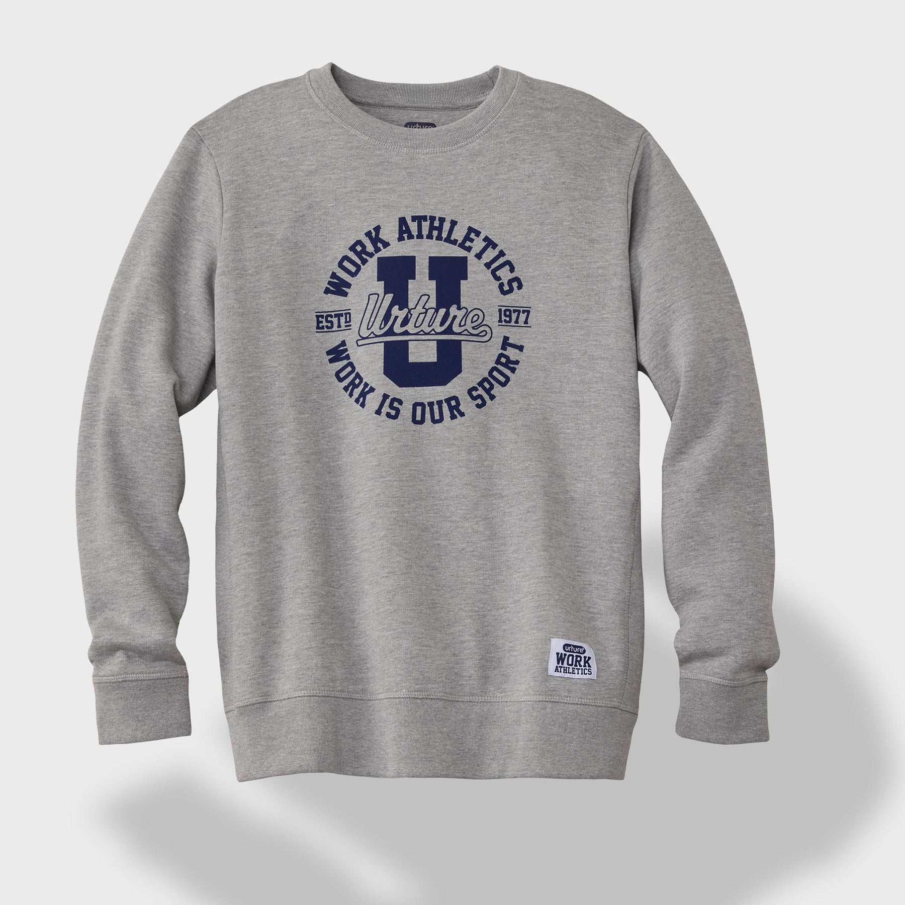 Logo Crew Sweatshirt, Work Athletics U