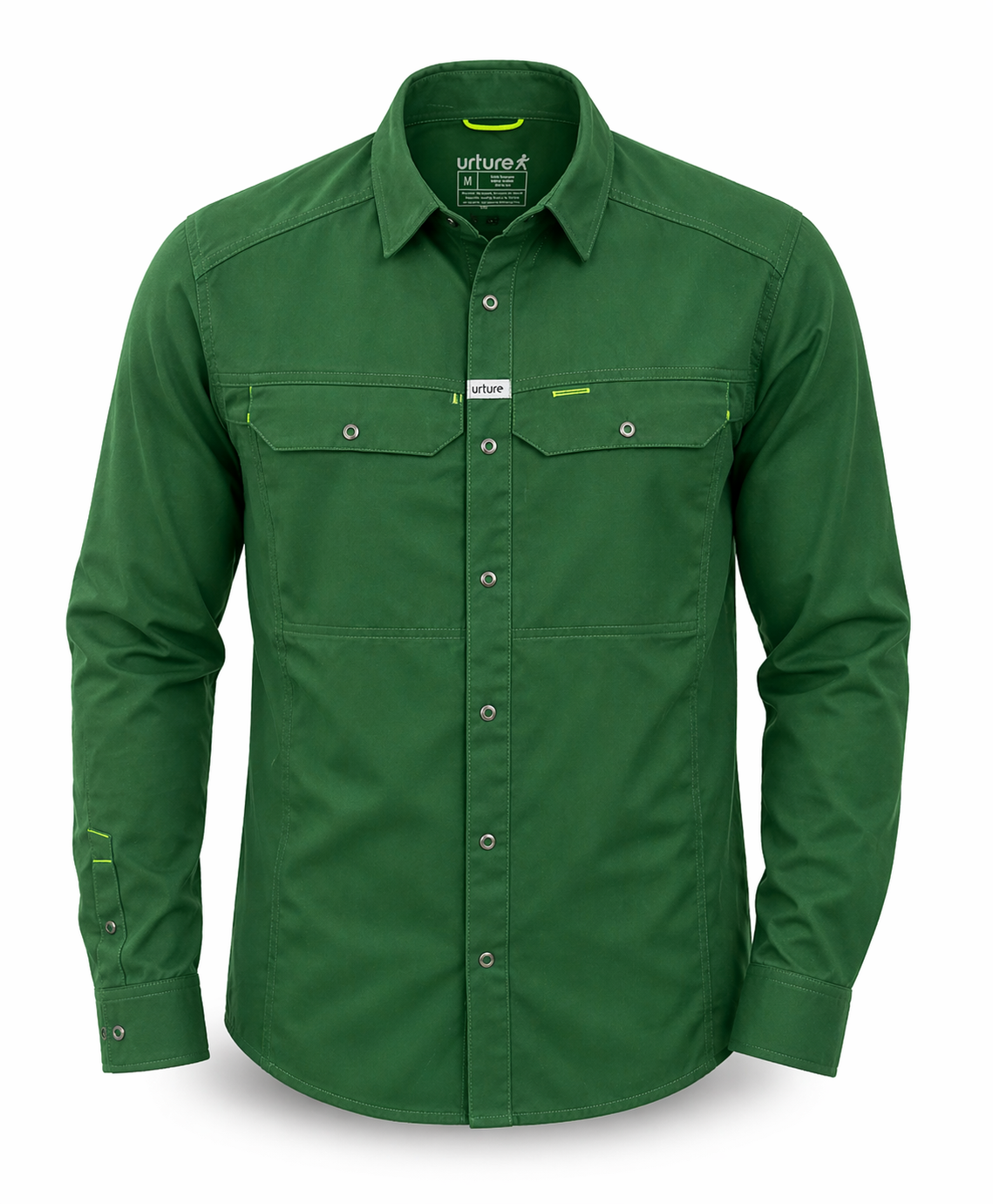 urture® Work Long Sleeve Button-Up