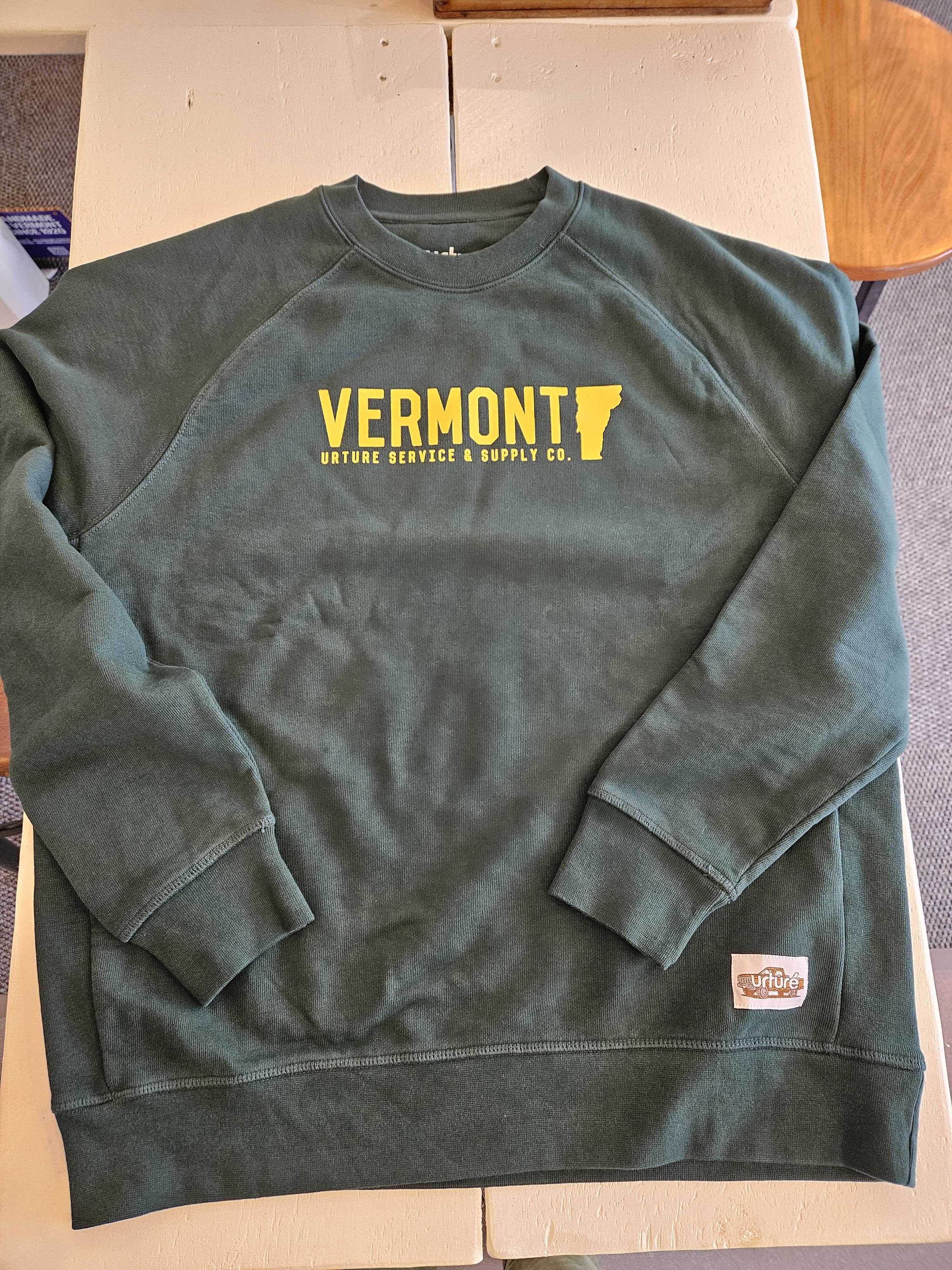 Logo Crew Sweatshirt, Vermont