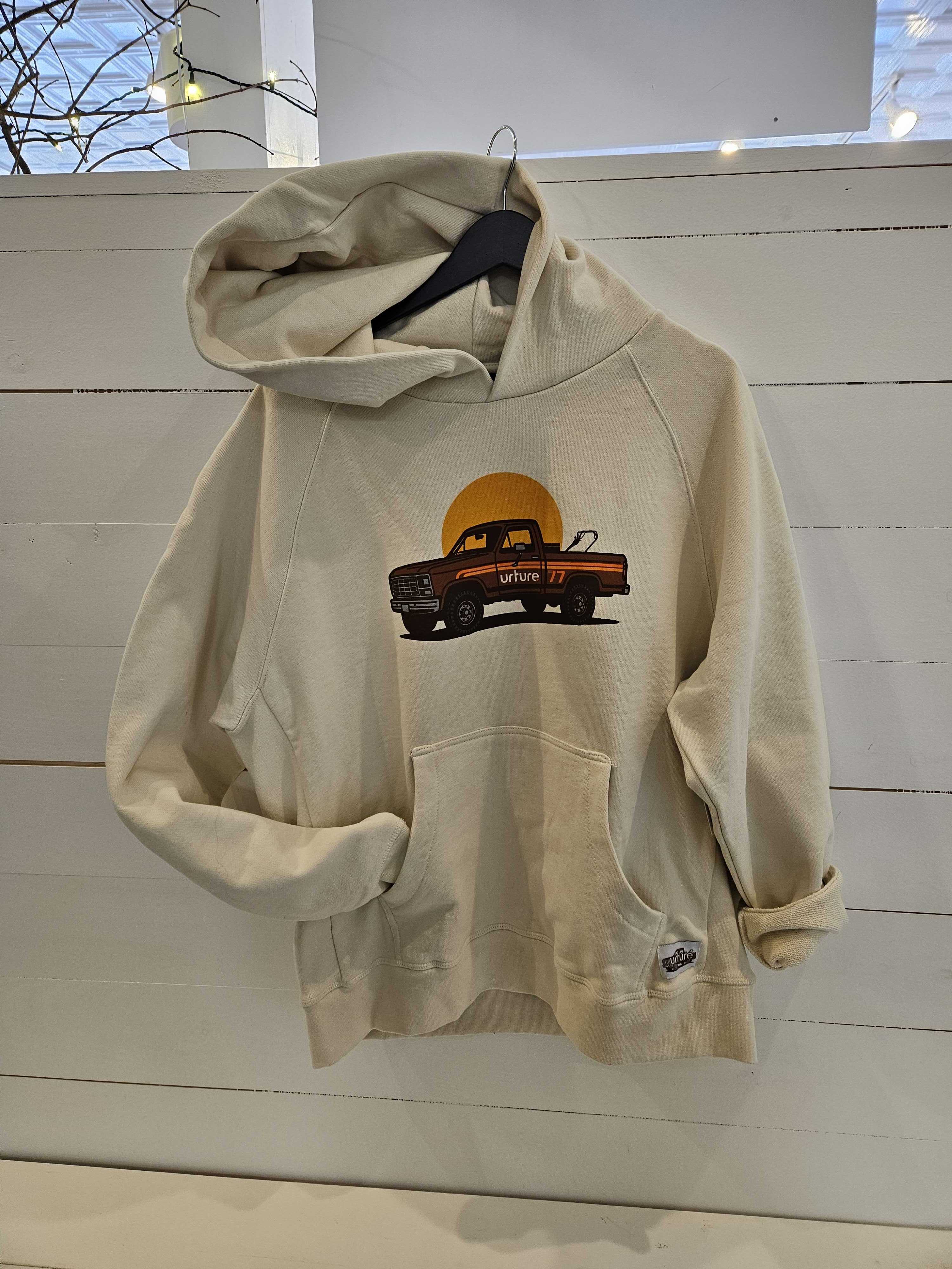 Logo Hoodie Sweatshirt, Sunrise Truck