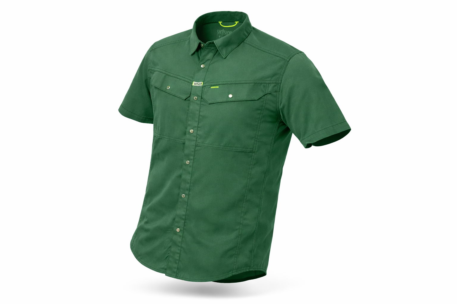 urture® Work Short Sleeve Button-Up