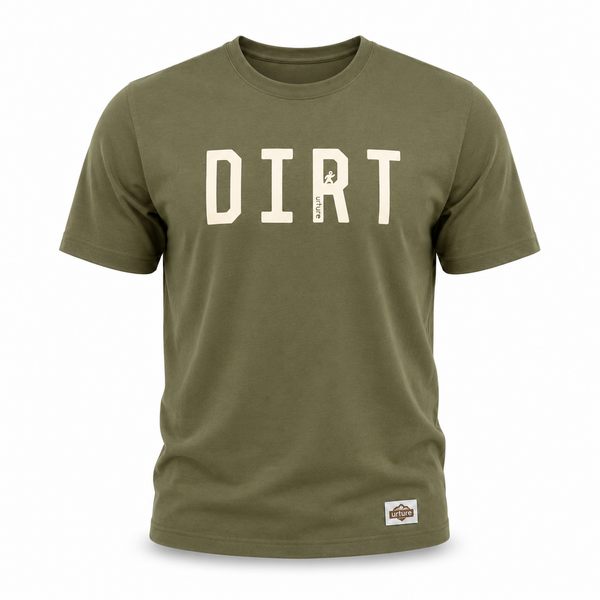 Urture Logo T-Shirt, DIRT