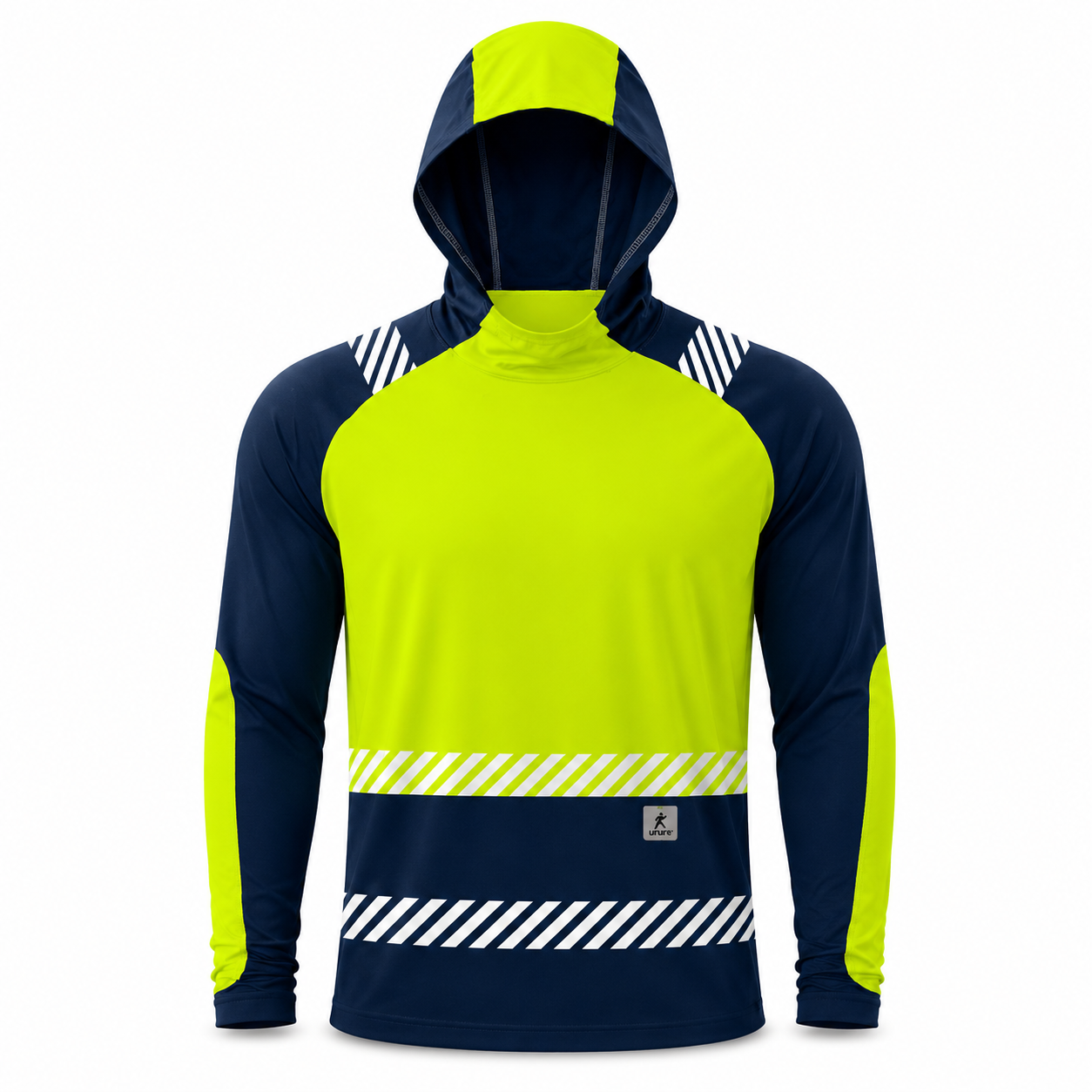 urture® No Vest® Safety Long Sleeve Tee Hoodie