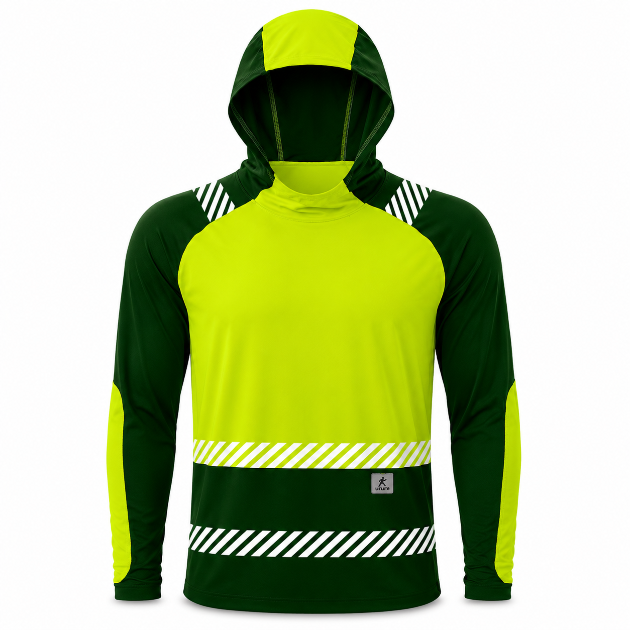urture® No Vest® Safety Long Sleeve Tee Hoodie