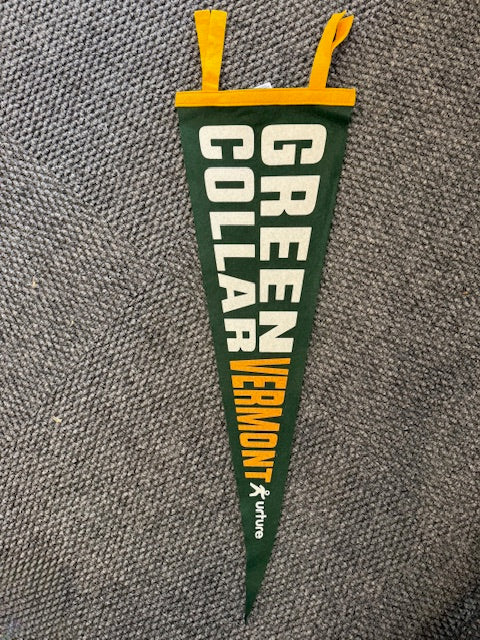 Custom Pennant – Green Collar