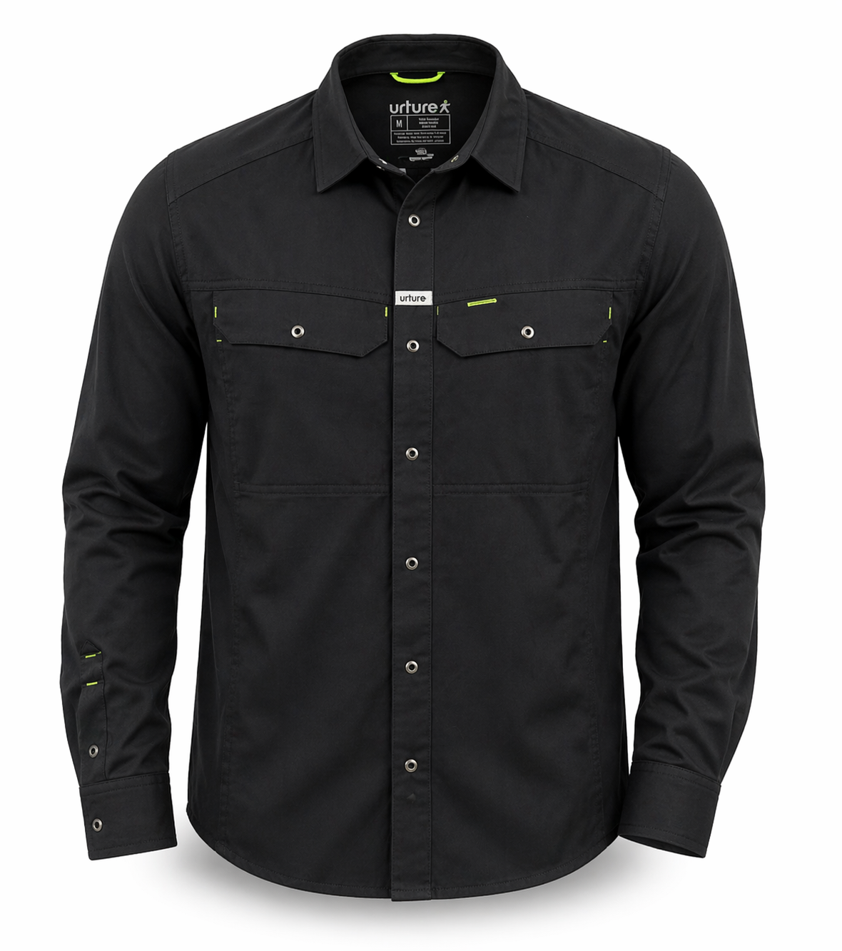 urture® Work Long Sleeve Button-Up