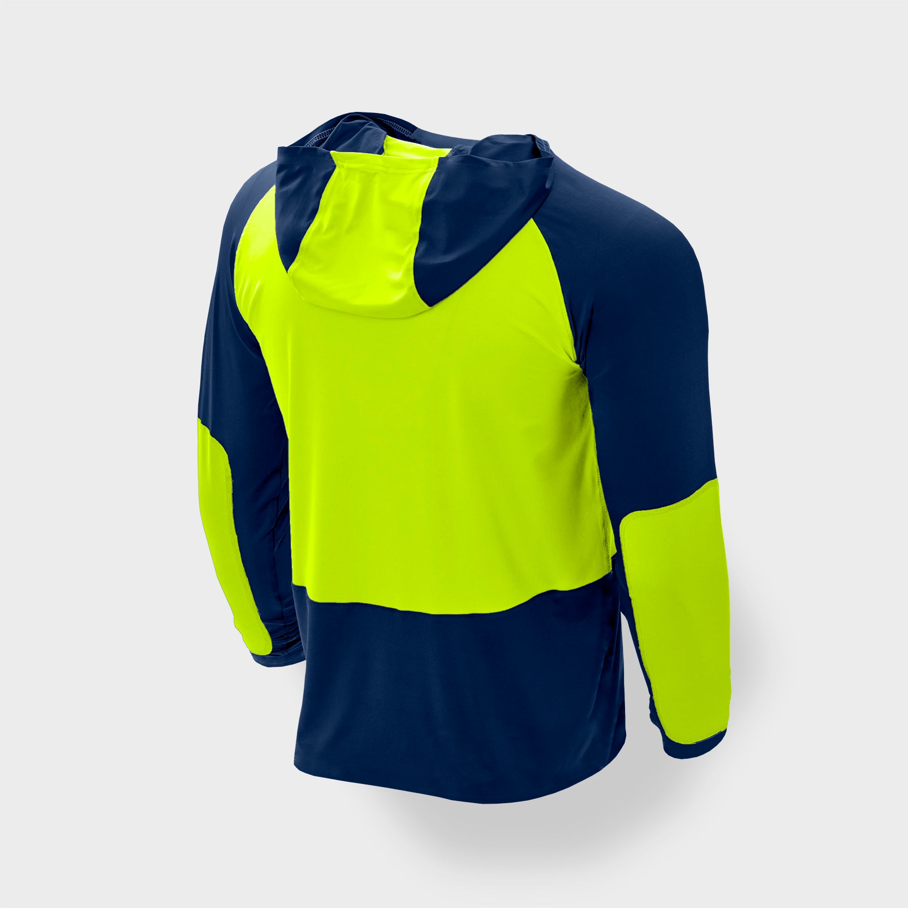 urture® No Vest™ Safety Work Long Sleeve Tee Hoodie