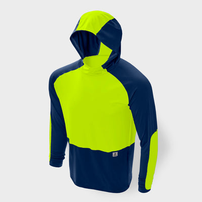 urture® No Vest™ Safety Long Sleeve Tee Hoodie