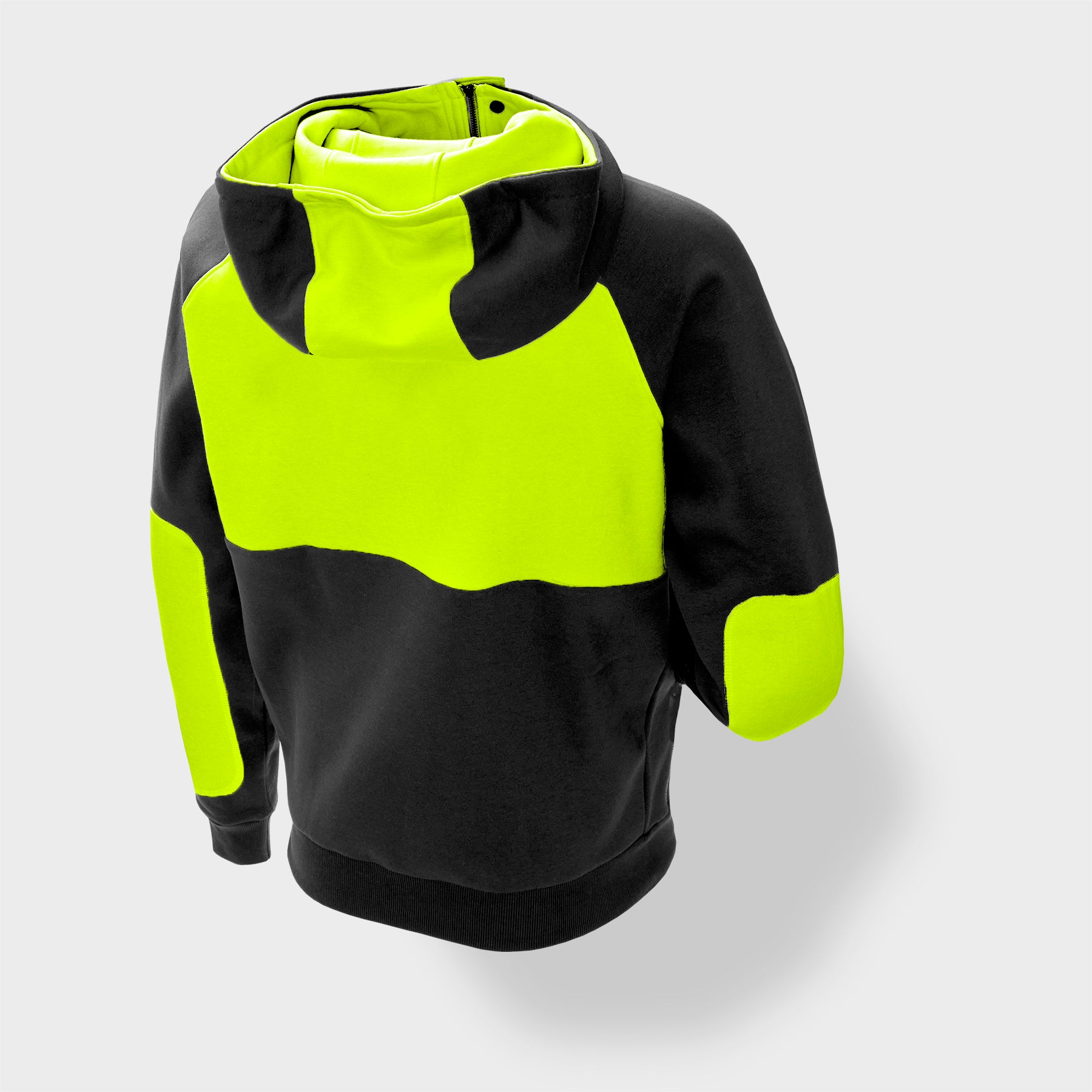 No Vest Line 1/4 Zip Hooded Sweatshirt