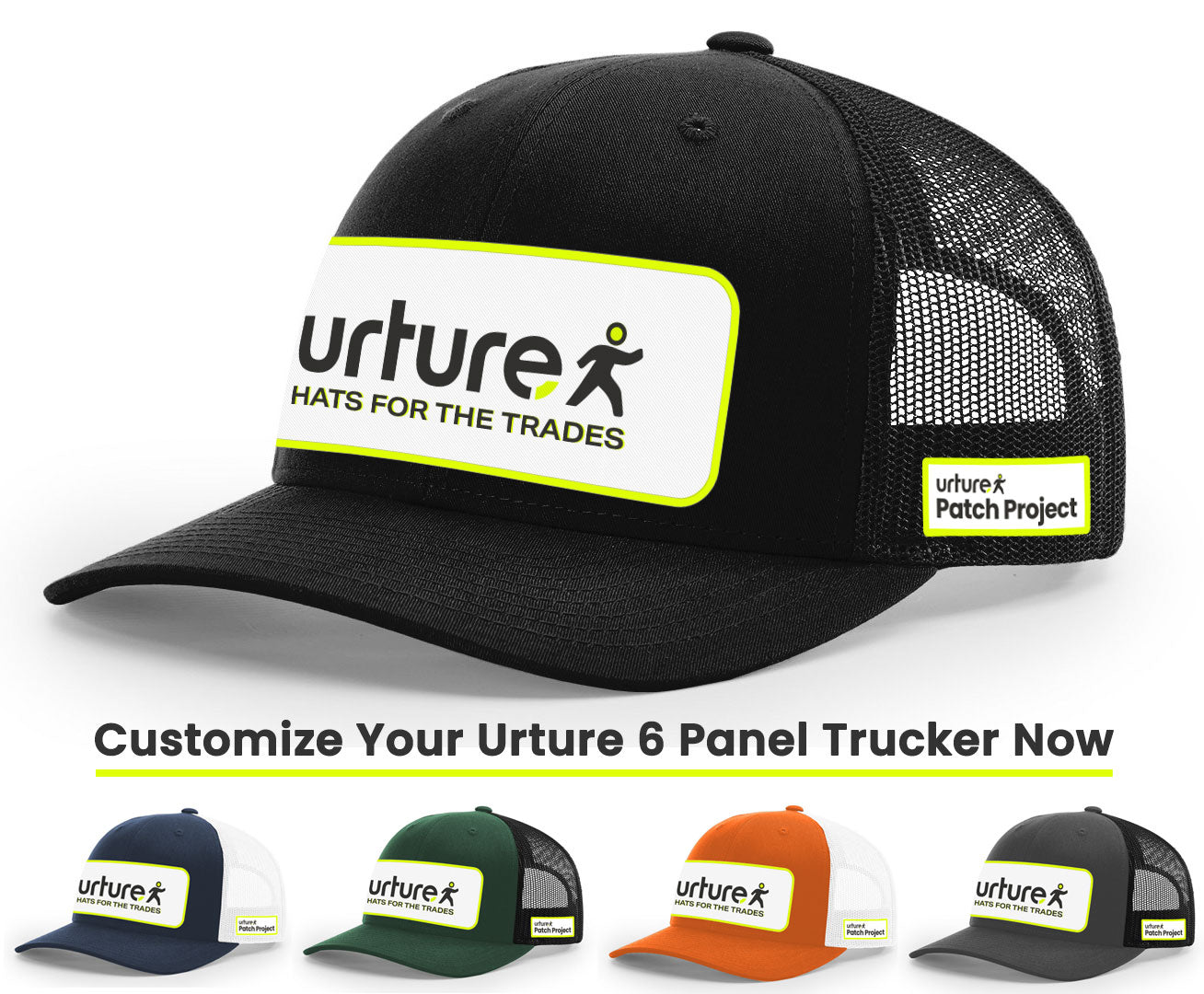 Urture Patch Project Custom 6-Panel Hat