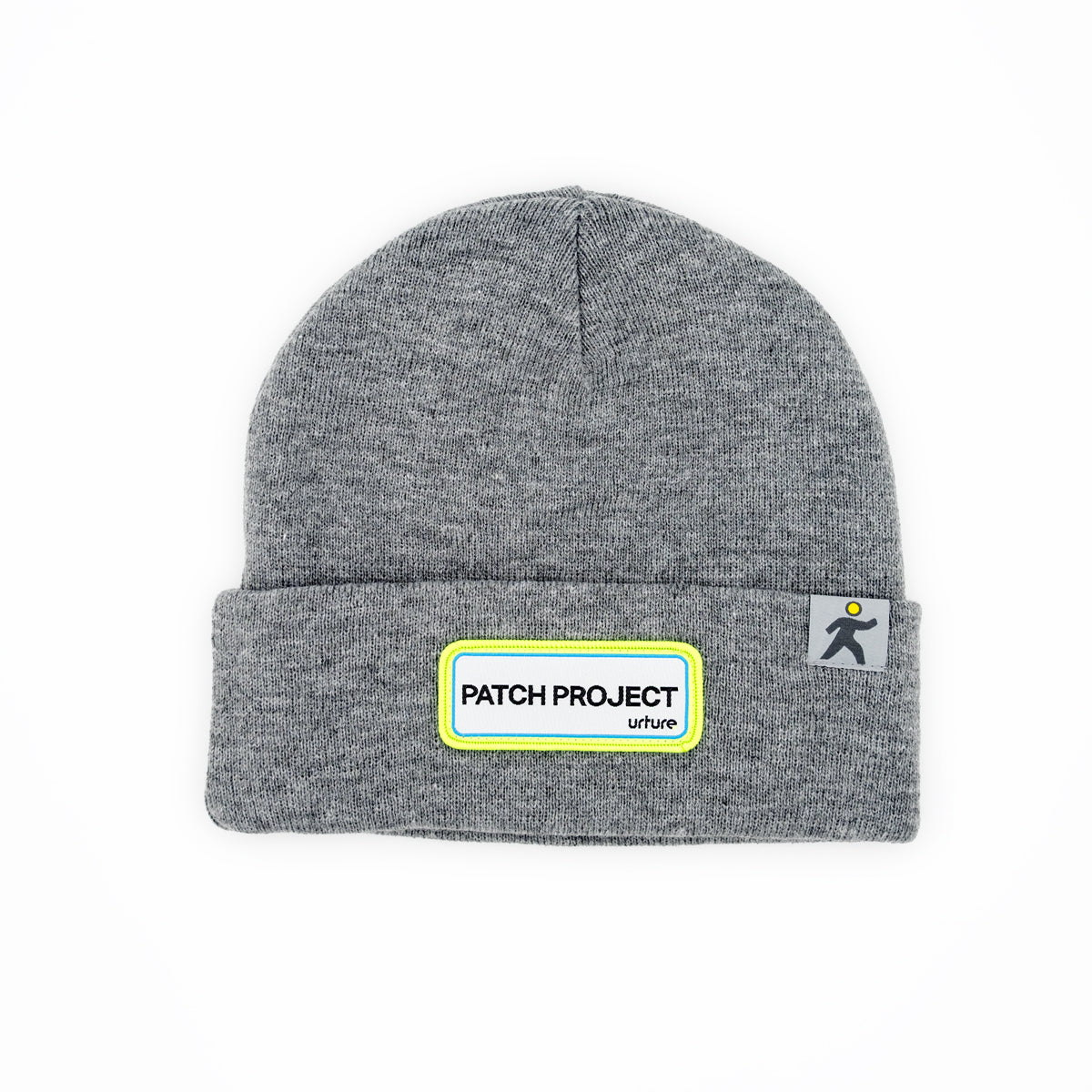 Urture Patch Project - Knit Beanie (Gray)