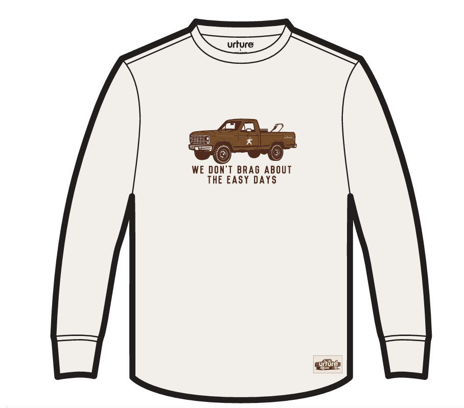 Logo Long Sleeve T-Shirt, Easy Days Truck