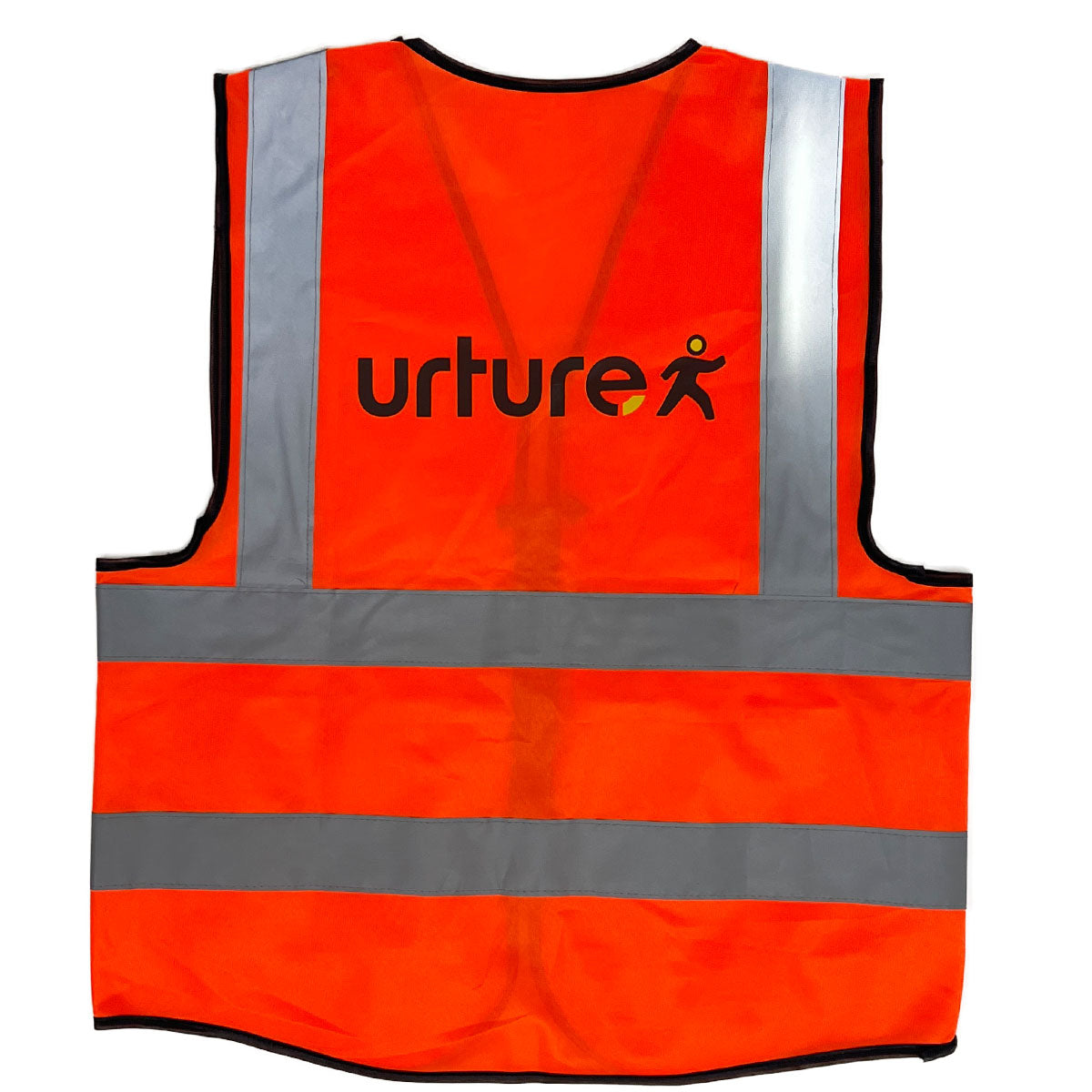 Urture Solid Safety Vest - Orange