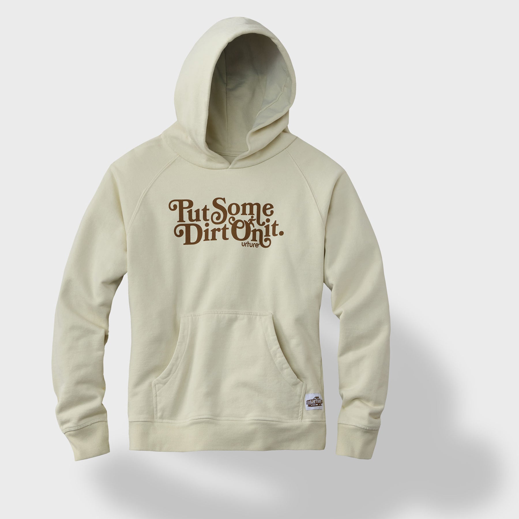 Logo Hoodie Sweatshirt, Put Some Dirt On It