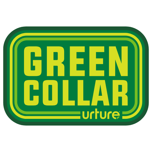 Green Collar Woven patch Green
