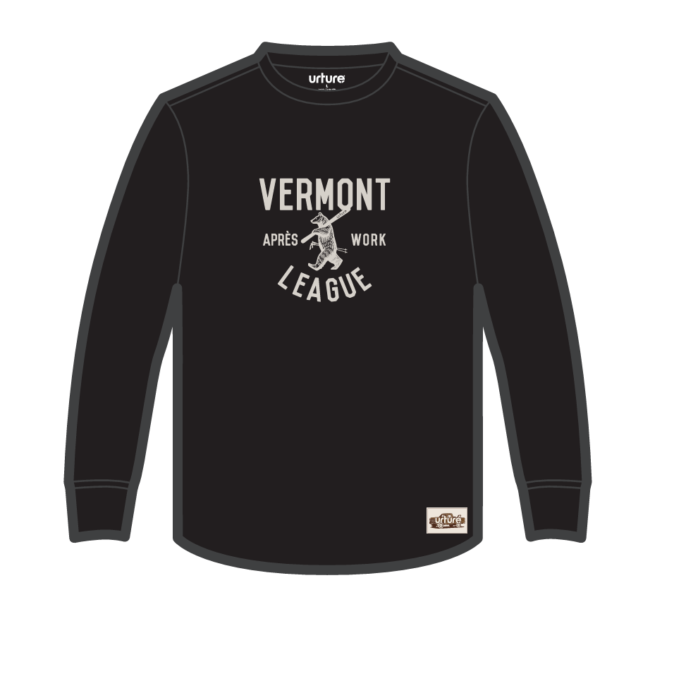 Logo Long Sleeve T-Shirt, Vermont League