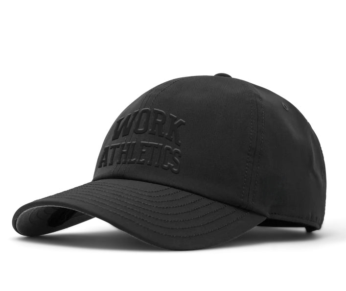 Hat, Work Athletics Black, Boomer Performance
