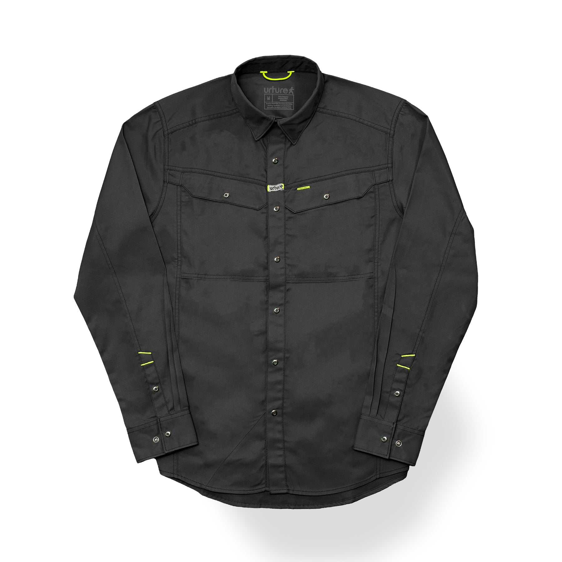 Long Sleeve Woven Button-Down Shirt