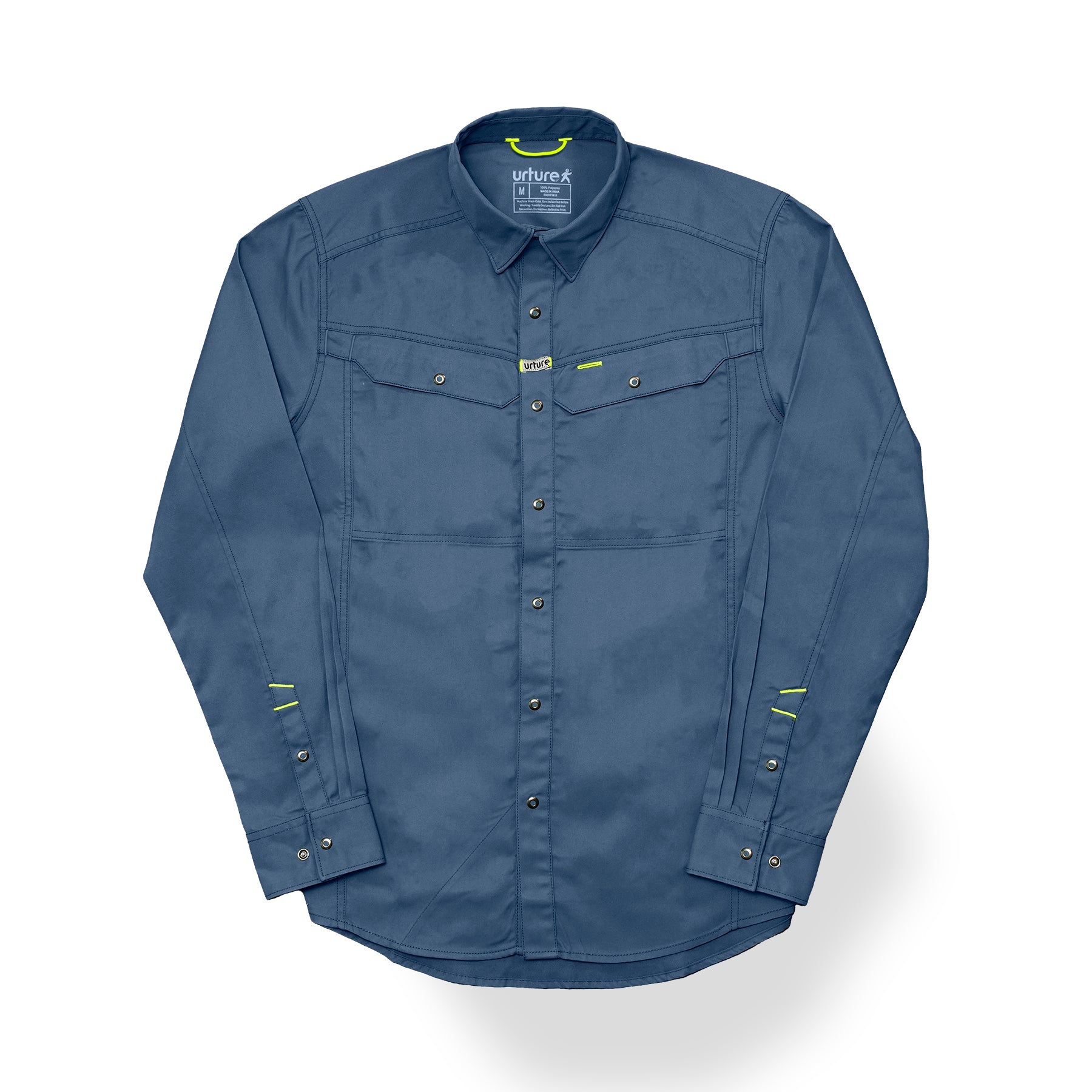 Long Sleeve Woven Button-Down Shirt